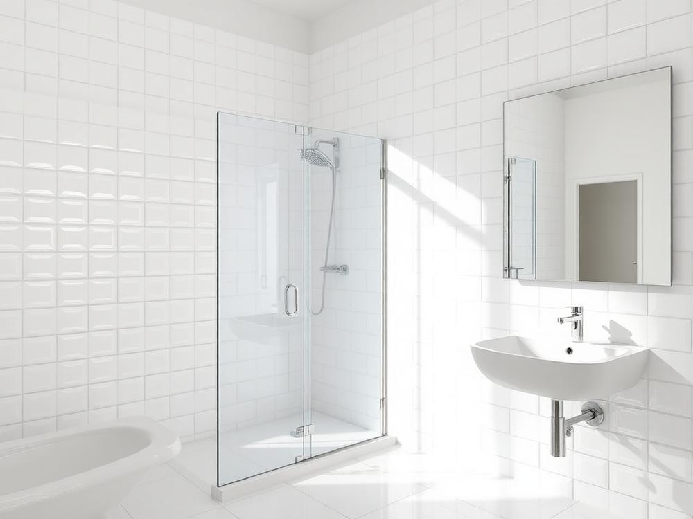 Spotless bathroom in a cleaned condominium