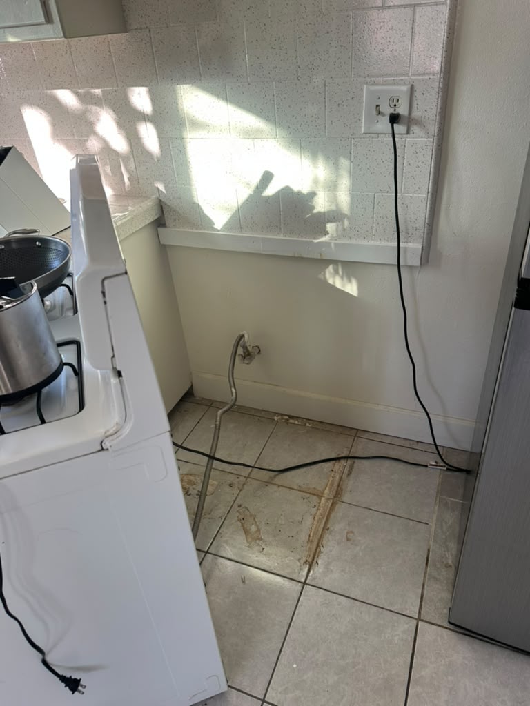 Before: Kitchen Floor Deep Clean by Nana LLC